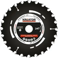 Kreator Invalzaagblad voor Hout 150x20x2mm 24T