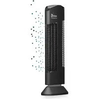 Progenion Luchtreiniger met ionisator, geen / zonder filters vervangen Zwart