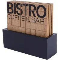 Koop Onderzetterset Bistro 11,5x4,5x10cm