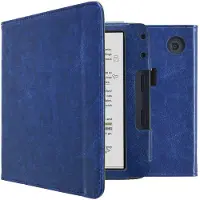 IMoshion Vegan Leather Bookcase voor de Kobo Libra Colour - Donkerblauw