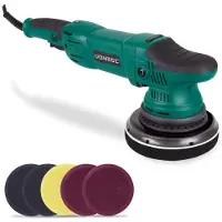 Vonroc Polijstmachine 1050w - 150mm | Incl. 4 polijstschijven & steunschijf