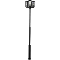LUCANDE Buitenverlichting , Siveta, dimbare, Zwart, Aluminium