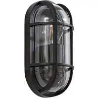 LUCANDE Buitenverlichting , Serine, dimbare, Zwart, Balkon, Aluminium