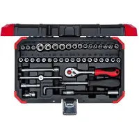 Gedore R49003046 46-delige Dopsleutelset - 1/4''