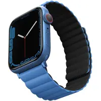 Uniq Armband Apple Watch 38/40/41 Mm Revix Magnetic Strap Blauw (-41mm-revblublk)