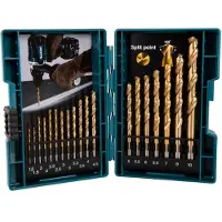 Makita HSS-Tin metaalschroefboor - 19-delige set -