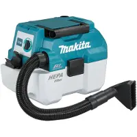 Makita DVC750LZX3 18 V bouwstofzuiger