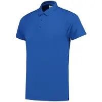 Tricorp 201001 Poloshirt Cooldry Bamboe Slim Fit Royalblue maat L heren