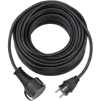 Brennenstuhl Verlengsnoer voor buiten 10 meter | 3x 1.5 mm² | Zwart |