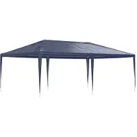 vidaXL Partytent 4x6 m blauw