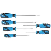 Gedore schroevendraaierset 3K, 6-delig, met volgende maten: IS 4-8, PZ 1-2, 2150-2160, PZ-06