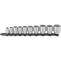 Stahlwille 45/10-12917 96052010 Dopsleutelinzetset 3/8 10-delig