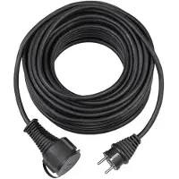 Brennenstuhl Bremaxx IP44 verlengsnoer 10m zwart AT-N05V3V3-F 3G1,5 - 1169870