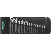 Stahlwille 96400651 12/15 PC Dubbele steeksleutelset 15-delig Sleutelbreedte (metrisch) 3.2 - 14 mm
