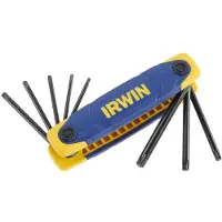 Irwin Torx-sleutel: T9, T10, T15, T20, T25, T27, T30, T40 - T10767