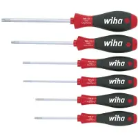 Wiha Schroevendraaierset | 6-delig TORX | meercomponentengrepen | ronde kling | 1 stuk - 27746