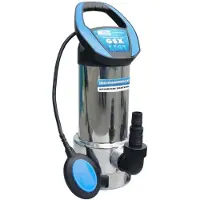 Güde GSX 1101 dompelpomp voor vuilwater. Dompelpomp, 1100 W, geschikt voor vuilwater. Waterpomp
