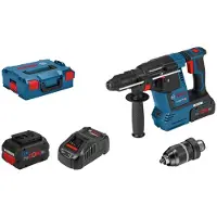 Bosch GBH 18V-26 F Accu boorhamer C&G in L-Boxx met 2x 5,5Ah accu's- 061191000F