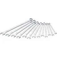 Hazet Ring-moersleutelsset 600LG/13, 13-delig (verchroomd, lang)