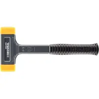 HALDER SUPERCRAFT 3380.045 Kunststof hamer Ergonomische handgreep, Middelhard 1000 g 310 mm 1 stuk(s)