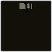 ProfiCare PW 3122 - Personenweegschaal - Glazen oppervlak - LCD Display - 5 tot 180 KG - Zwart