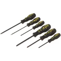 C.K Tools Schroevendraaierset ESD 6-delig Plat, Kruiskop Phillips