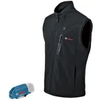 Bosch GHV - 12 + 18V XA batterij - Verwarmde jas Gilet Vest - Zwart - Maat XL