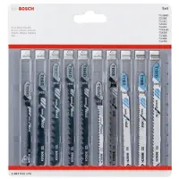 Bosch Professional 10-delige Decoupeerzaagbladenset (universeel)
