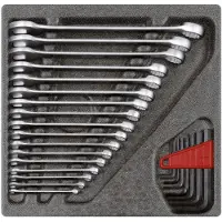 Gedore 3301699 R22250000 Ring-steeksleutel 1 stuks Sleutelbreedte (metrisch) 07 - 29 mm