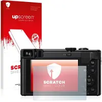 Upscreen - Screenprotector voor Panasonic Lumix DMC-TZ81 - Folie Beschermfolie transparant