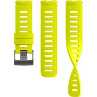 Suunto - Horloges - 22 Div1 Silicone Strap Lemon Yellow S+M voor Unisex van Siliconen - Geel