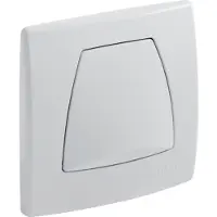 Geberit Bedieningsplaat Pneumatische Ur-Sturing Twinline Alpien Wit