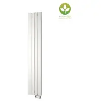 Plieger Designradiator cavallino retto elektrisch 800 watt 180x29,8 cm mat zwart