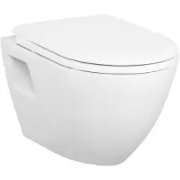 Creavit Merano wandcloset met bidet sproeier wit