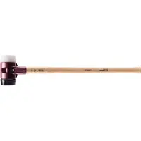 HALDER Voorhamer | hoofd-d. 80 mm lengte 800 mm | superplastic wit/rubber zwart | middelhard hickory | 1 stuk - 3027.081