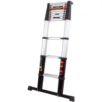 Batavia Giraffe Professional Telescopic Ladder Zilver 381 cm