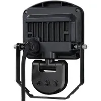 Ledino Spot Charlottenburg sensor zwart 3.000K 10W, zwart, Aluminium, Modern, LED buitenlamp