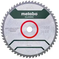 Metabo Precision Cut Zaagblad voor Hout 305x30x2.4mm 56T