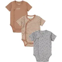 Dirkje NOOS BOYS Jongens Rompertje 3 PACK - Maat 50/56