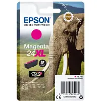 Epson Elephant singlepack magenta 24XL Claria Photo HD inkt