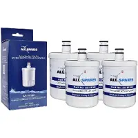Allspares Waterfilter (4x) voor koelkasten geschikt voor LG LT500P / 5231JA2002A / ADQ72910901 / ADQ72910907