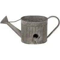 Clayre & Eef Grijze Decoratie gieter 39*18*16 cm 6Y4578