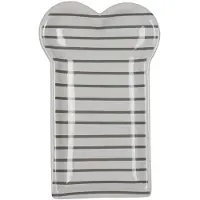 Clayre & Eef Witte Klein bord 10*17*2 cm 6CE1362
