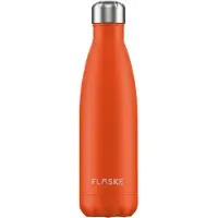 FLASKE Sunrise - RVS Drinkfles van 500ML- Geschikt als waterfles, thermosfles en thermoskan