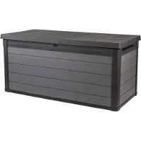 Keter Cortina opbergbox 570 liter, grijs/anthraciet, artikelnummer 259017