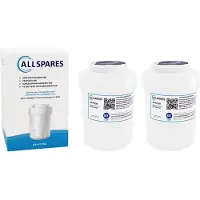 Allspares Waterfilter (2x) voor koelkast geschikt voor GE MWF