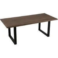 Jline tafel Poten Rechthoek - metaal - zwart
