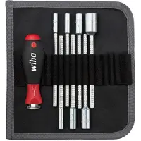 Wiha U106 T8 SET 8tlg Wisselklingset 8-delig Dop (zeskant) Werkplaats