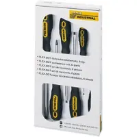 Proxxon FLEX-DOT schroevenset, 6-delig, met platte en kruiskop schroevendraaiers