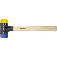 Wiha 26654 26654 Kunststof hamer Middelhard, Zacht 620 325 mm 1 stuk(s)